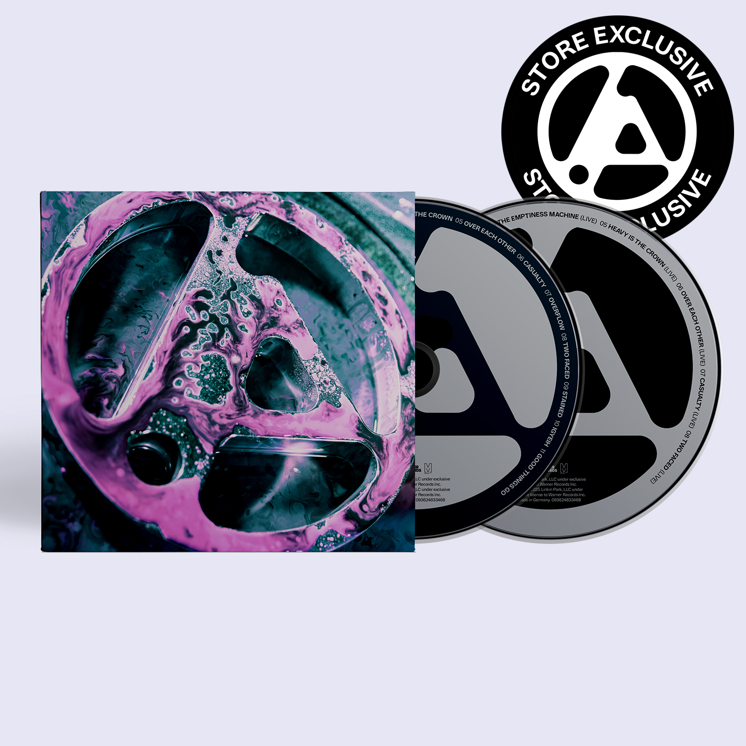 LINKIN PARK CD3枚セット【美品】 リンキンパーク Linkin Park アルバムCD3枚セット - メルカリ